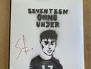 SAM FENDER - SEVENTEEN GOING UNDER HAND SPRAYED HAND SIGNED VINYL LP - Sealed