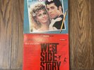 West Side Story Original Recording Vinyl Record And Grease Vinyl Soundtrack Lot