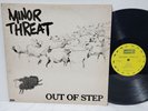 MINOR THREAT Out Of Step EP Dischord 10 1983 Remixed EX Vinyl HARDCORE w/ Insert