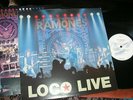 THE RAMONES   -      Loco Live,        RARE 1991 UK LP / inner.... EX