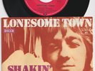 Shakin' STEVENS * Lonesome Town * 1975 GERMANY 45 * NEO ROCKABILLY TEDDY BOYS *