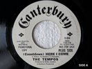 NORTHERN SOUL - THE TEMPOS - (Countdown) HERE I COME - WHITE LABEL PROMO COPY