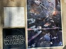 Star Wars, Original Soundtrack, Double Vinyl LP Album, 1977, with Poster  VG+