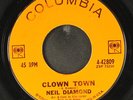 NEIL DIAMOND: clown town / at night COLUMBIA 7