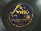 DJANGO REINHARDT/ANDRE EKYAN Sugar/Margie SWING SW.202  10in Shellac 78RPM JAZZ