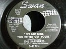 SAPPHIRES: i've got mine, you better get yours / i found out too late SWAN 7