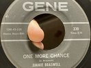 Rare Soul 45 Jimmie Braswell “One More Chance” on Gene 221 VG/VG+