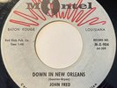 JOHN FRED & PLAYBOYS Down in New Orleans R&B SOUL ROCKER 45 *hear*