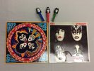 VINTAGE KISS PROMOTIONAL ONLY DYNASTY & ROCK AND ROLL OVER ALBUMS VINYL RECORDS