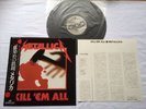 Metallica. kill em all. vinyl 1984. Japan Press.