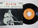 Elvis Presley In The Ghetto / If I Can Dream 1970's ep Rare Pic Sleeve Portugal