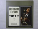 Booker Ervin That's It  Candid SMJ-6213 Japan  VINYL LP