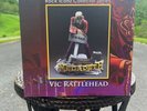 Megadeth Peace Sells Vic Rattlehead Rock Iconz Statue w/ GRAPHIC VINYL RECORD