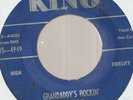 MAC CURTIS GRANDDADDY'S ROCKIN' b/w HALF HEARTED LOVE KING ROCKABILLY 45 VG