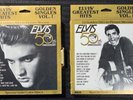 Elvis' Greatest Hits Golden Singles Vol I & II 45 rpm Gold Vinyl(2 Box Sets/New)