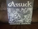 ASSUCK MISERY INDEX LP VINYL RECORD GRINDCORE RARE OOP WITH INSERT