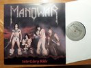 MEGAFORCE LP RECORD /MANOWAR/INTO GLORY RIDE/SILVER LABEL/NR MINT 1983 METAL