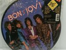 Bon Jovi Slippery When Wet Picture Disc LP VINYL ALBUM 1986