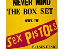 SEX PISTOLS - BELSEN DEMO 7”  PUNK RARE RED VINYL 250  NEVER MIND THE BOX SET