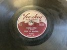 Vee-Jay 255 John Lee Hooker 78 little wheel/ Rosie mae 78 rpm Post-War Blues Vg-