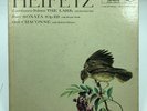 RCA LM-2074 mono 1/1S     FAURE SONATA / VITALI CHACONNE  JASCHA HEIFETZ violin