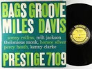Miles Davis - Bags' Groove LP - Prestige - 7109 Mono DG RVG VG+