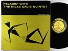 Miles Davis Quintet - Relaxin' With LP - Prestige Mono DG RVG 446 W 50th VG+