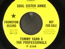 TOMMY VANN & PROFESSIONALS: soul sister annie / for goodness sake CAPITOL 7