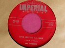 ART ROBERTS - Terrible Ivan - 45 rpm - Imperial 5504 - Zacherle take-off