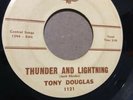 TONY DOUGLAS - Thunder And Lightning / World Keeps Turning 45 D 1121 Rockabilly