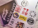 Daft Punk Alive 1997 LP Vinyl Record Album Live Performance w/ Stickers TECHNO