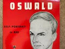 LEE HARVEY OSWALD SELF PORTRAIT IN RED VINYL LP KENNEDY ASSASSINATION VG+/VG+
