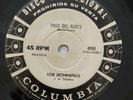 LOS DONNEÑOS Y SU CONJUNTO - Paso del Norte - RARE RANCHERA 45 Columbia