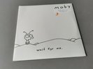 MOBY original  white Vinyl 2LP + CD Wait For Me (2009 Mute Records USA)
