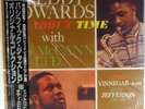 TEDDY EDWARDS WITH LES McCANN LTD-IT'S ABOUT TIME-PACIFIC JAZZ STEREO LP + OBI