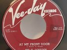 El Dorados   AT MY FRONT DOOR (GREAT DOO WOP 45) #147 PLAYS VG+