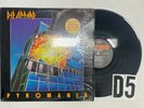 Def Leppard Pyromania w/ hype sticker Metal Record lp original vinyl album