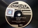 Gypsy Balalaika Py lul dia bolic 78 RPM Champion 3022