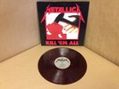 Metallica - Kill 'Em All Limited Edition Exclusive Red Color (VINYL RECORD USED)