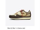 Nike Air Max 1 Travis Scott Cactus Jack Baroque Brown Size UK10.5