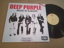 DEEP PURPLE MADE IN EUROPE mexico press UNIQUE ART MEXICAN NICE COVER PROMO