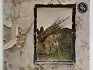 LED ZEPPELIN IV ZOSO LILAC COLORED VINYL  LP UK WITH INNER SLEEVE ENGLAND EX