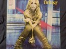 Britney Spears Britney White and Yellow Swirl Vinyl Record LP First Pressing UO