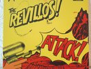 REVILLOS - ATTACK  - EX+ 1982 1ST PRESS SUPER RARE WITHDRAWN PUNK LP