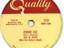 Rare 1958 JAN & ARNIE Rock’n Roll 78 RPM Record. Jennie Lee/ Gotta Get a Date