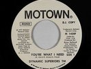 70s Soul 45 - Dynamic Superiors - You're What I Need - Motown - VG+ mp3 - promo