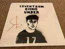 SAM FENDER - SEVENTEEN GOING UNDER HAND SPRAYED HAND SIGNED Autographed VINYL LP