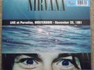 Nirvana - Live At Paradiso Amsterdam November 25 1991 - blue vinyl EX/EX