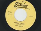 ROCKABILLY - LINK DAVIS - SIXTEEN CHICKS -  1ST ISSUE - HEAR -1956 STARDAY 235