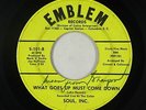 Northern Soul 45 - Soul, Inc. - What Goes Up Must Come Down - Emblem - mp3